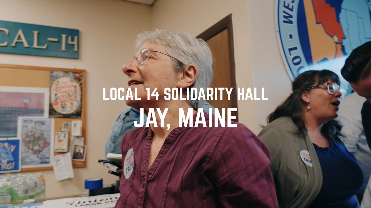 Senator Collins has completely lost touch with what’s going on in Maine. We’re both from Aroostook County, but the similarities end right there. When working people come together, we’re not powerless. We’ve got a real shot to change who has the power in this country. Let’s go win.
