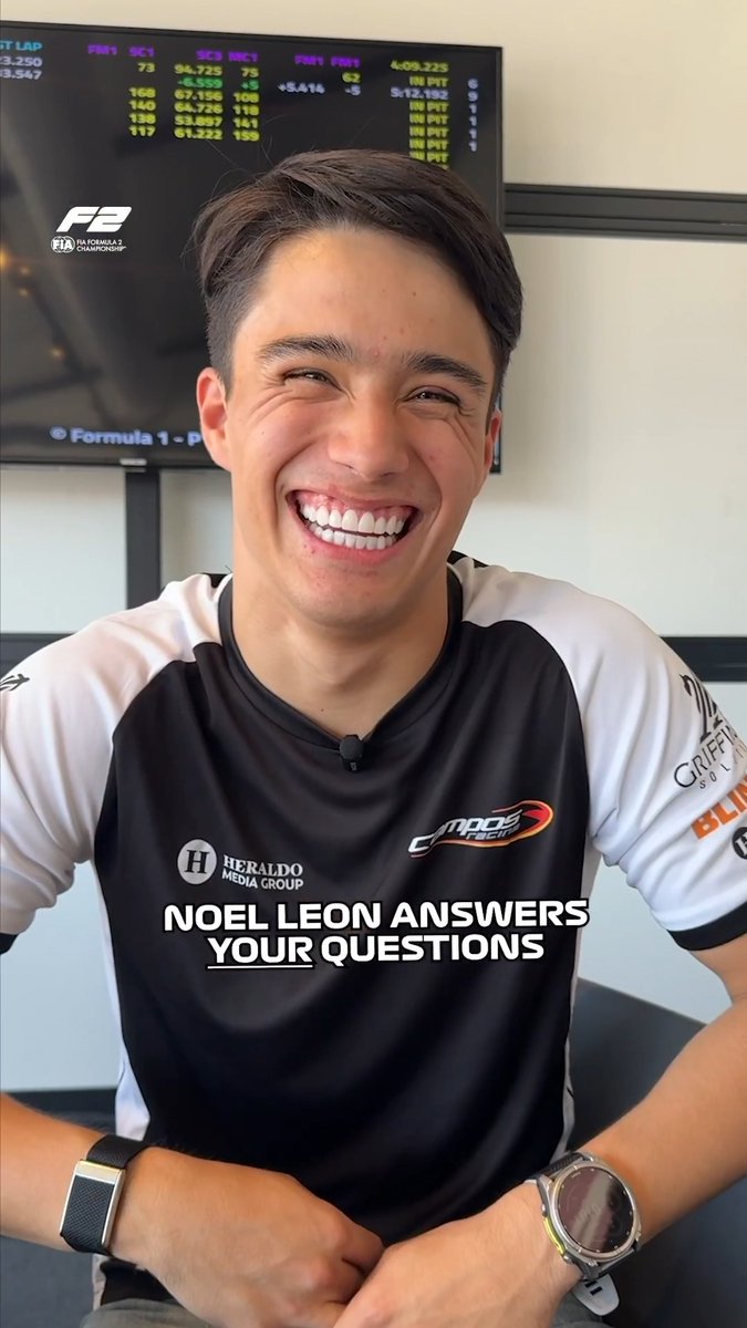 You asked, Noel delivered ☺️🤝 Léon answers all the questions you’ve been asking 👊 #F2 #ItalianGP
