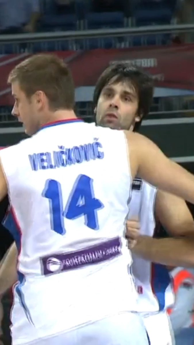 NERVES OF STEEL❄️ Milos Teodosic sent Serbia into the #FIBAWC 2010 Semi-Finals with this game-winner to dethrone Spain 16 years ago ⏰