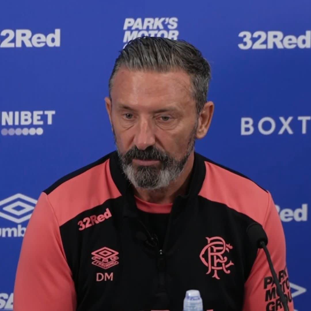 🚨 BREAKING Rangers manager Derek McInnes confirms Lawrence Shankland will be out for three to four months with a hamstring injury ⤵️