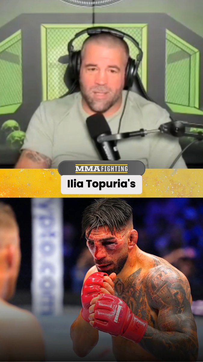 Matt Brown makes his argument against the UFC rebooking Justin Gaethje vs. Ilia Topuria right away: "I get where the UFC is coming from. I get where the UFC would want to make that fight. The downside of that fight, you might ruin Ilia Topuria’s life." (🎥 Damon Martin)