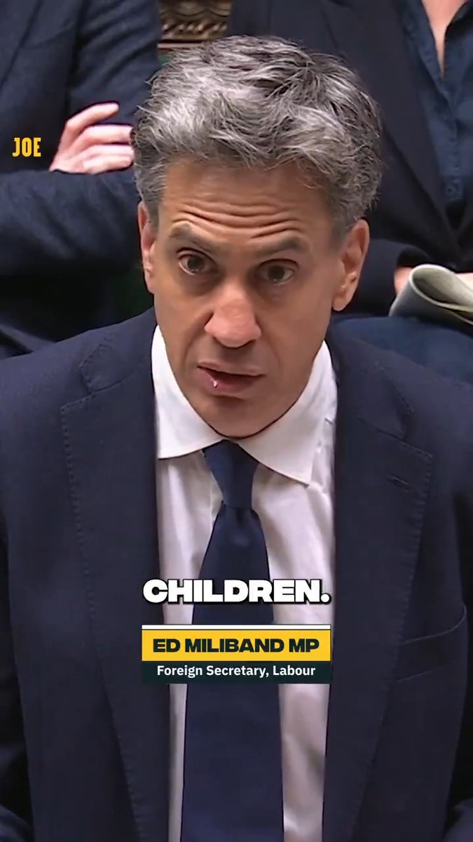 Ed Miliband: "War crimes" have been committed in Gaza.
