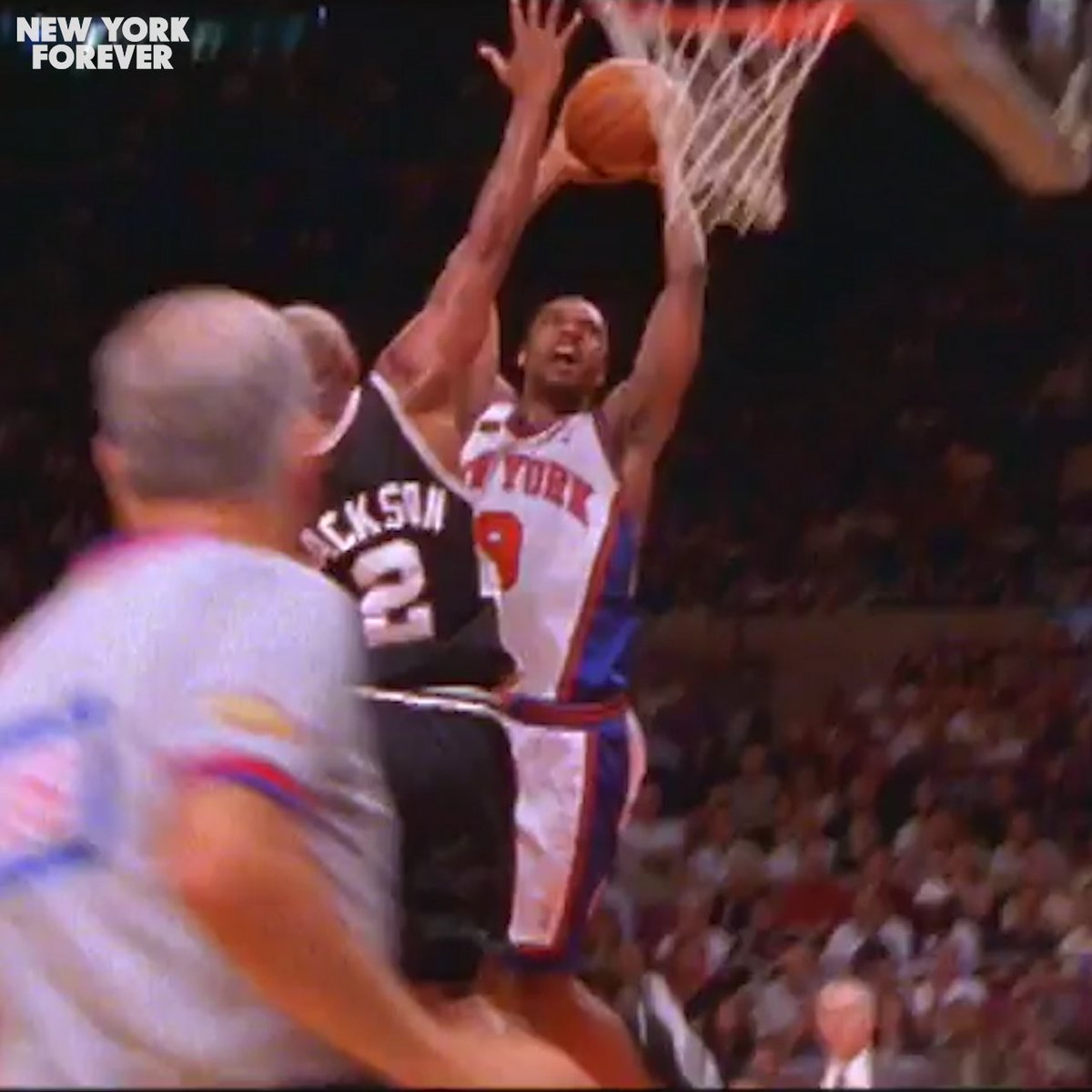 The Warriors traded Latrell Sprewell to the Knicks for John Starks, Chris Mills &amp; Terry Cummings Best games with NYK 49 PTS 48 PTS, 9 3PT 38 PTS, 9/9 3PT 28 PTS, 11 REB, 11 AST, 5 STL