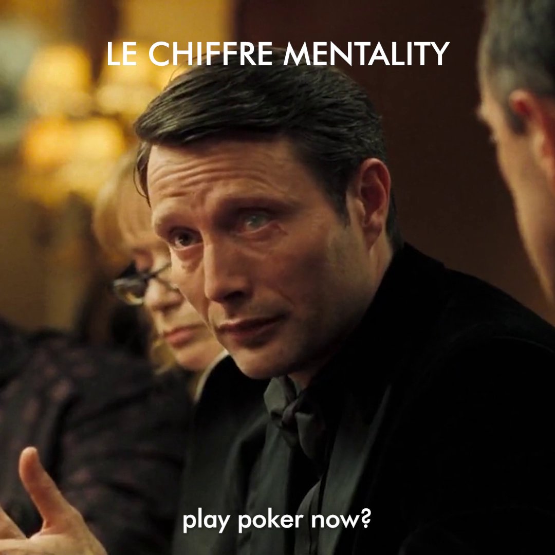 Le Chiffre’s one step ahead on the poker table, until he’s not.