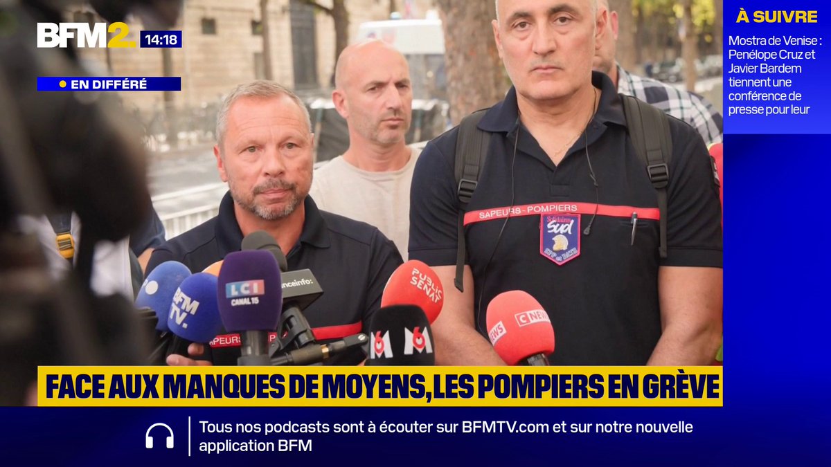 On devrait tous se mettre en grève avec les pompiers