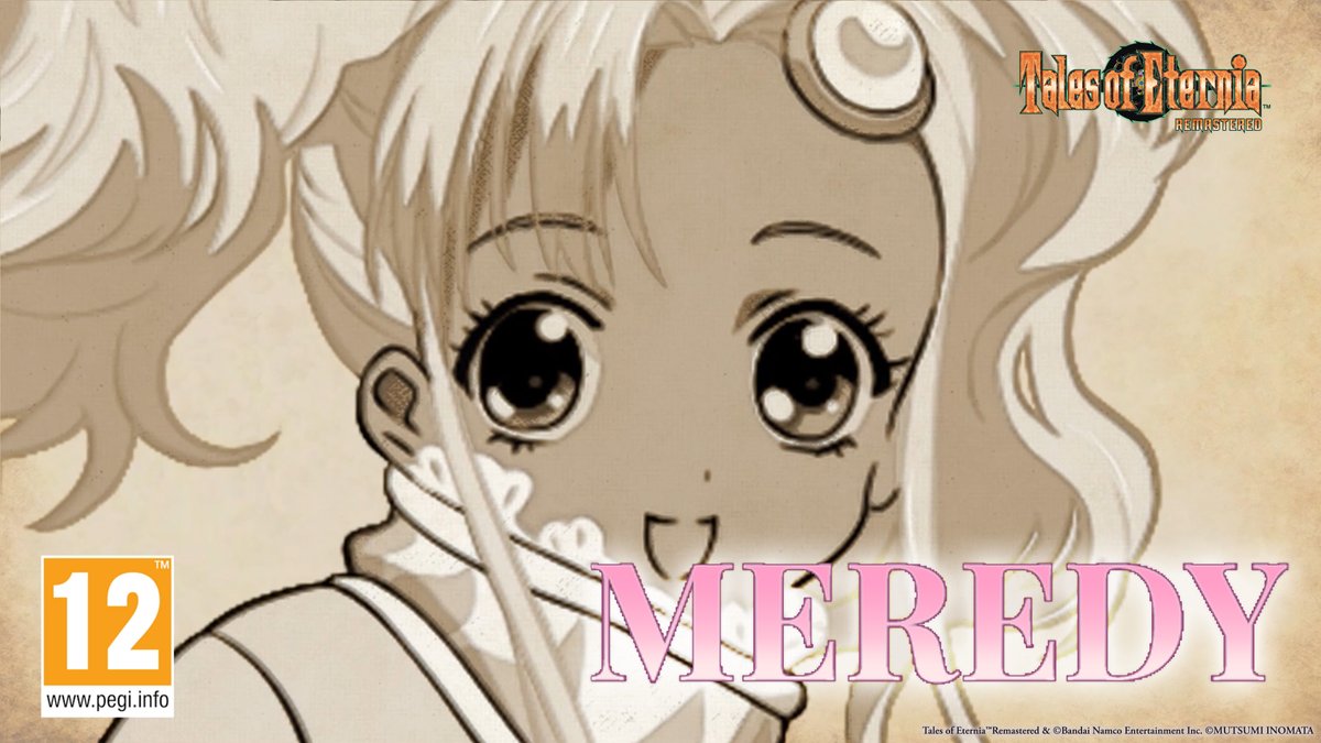 Meredy loves everyone. Will save the world where everyone lives. #TalesofEterniaRemastered #TOER
