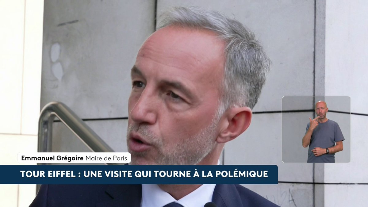 🔴🗣️ "Ce qui s'est passé est totalement inacceptable parce que c'est une discrimination qui est une violence contre les femmes en général et les agentes de la Tour Eiffel", déclare le maire de Paris, Emmanuel Grégoire (PS), qui annonce diligenter deux enquêtes.