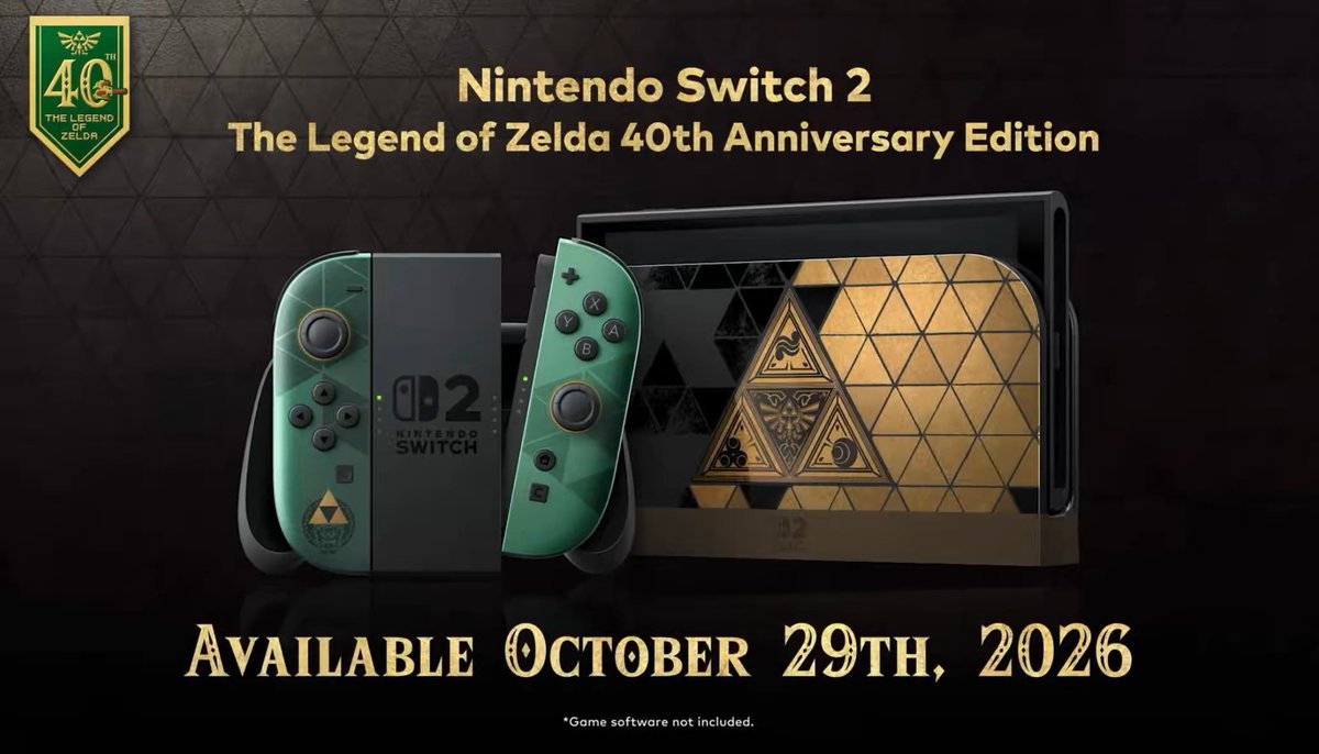 The Legend of Zelda Ocarina of Time limited edition Nintendo Switch 2 reveal trailer is epic?! This is why I haven’t bought a Switch 2 yet because I’ve been waiting for the Zelda version 😂 In fact, I have the Zelda version of all Nintendo consoles from the DS and onwards lol