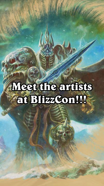 🧑‍🎨 🎨 Get to know some of the talented artists you'll have the chance to meet at Hearthstone's Artist Nook during BlizzCon!