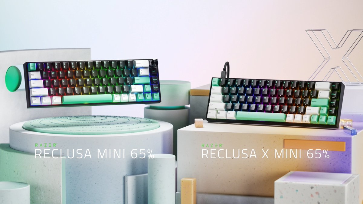 Build a keyboard that plays by your rules with the Razer Reclusa: Great right out of the box, the Razer Reclusa comes ready for your setup. Take it further with its hot-swappable design to fine-tune your typing experience, interchangeable keycaps to switch up the look, and per-key Razer Chroma RGB lighting to customize every key.