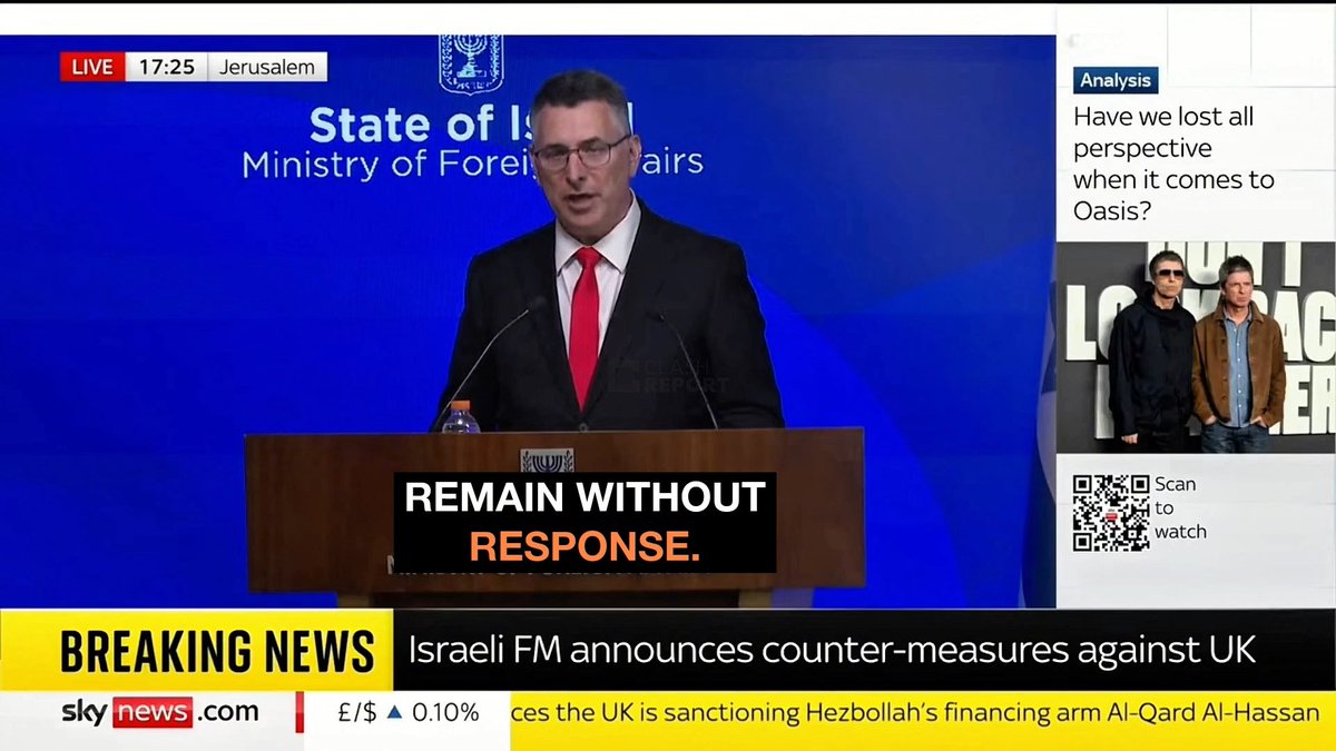 Israel THREATENS the U.K. with a Response to these Sanctions A few hours later, UK Airports Hit By Major Disruptions A technical failure at the UK's air traffic control provider NATS is causing widespread flight delays and cancellations.