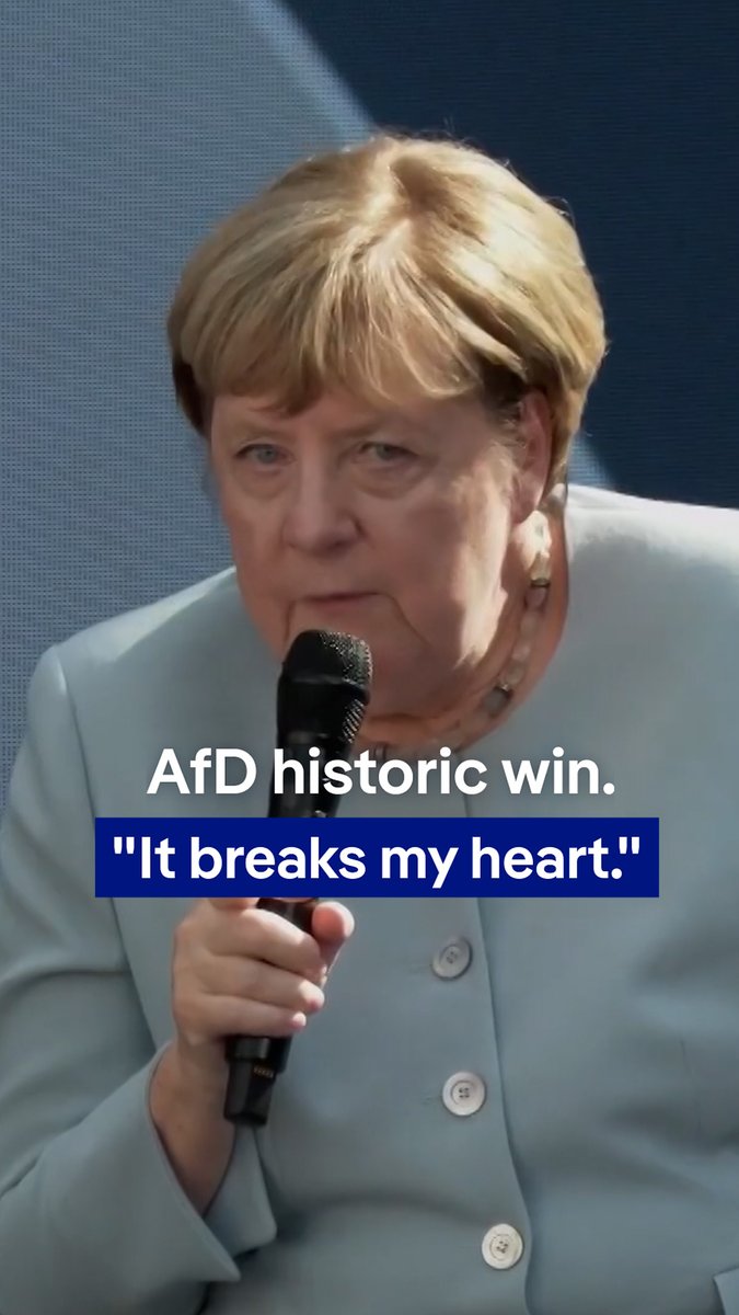 Germany’s former chancellor described the AfD’s historic election win a “turning point” — and a highly emotional moment for her. Speaking at an event about the country's digital future, she also urged parties to step up their game, pointing to the AfD’s broad TikTok reach.