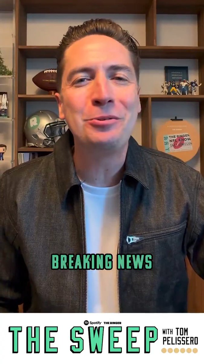 Breaking news 📝 All the biggest NFL stories you should be paying attention to 📝 Behind the curtain of the NFL 📝 Welcome to Tom Pelissero's newsletter, The Sweep. Make sure to subscribe on Substack:
