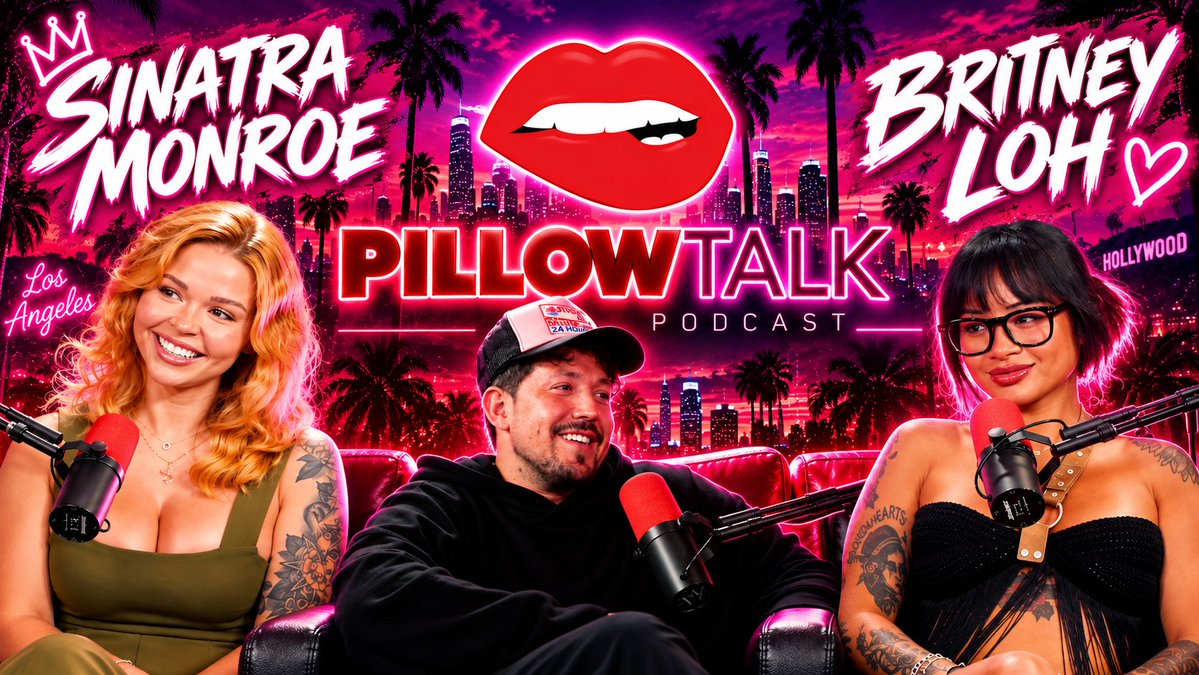 SINATRA MONROE & BRITNEY LOH GET UNFILTERED ON PILLOW TALK SINATRA MONROE Britney Loh