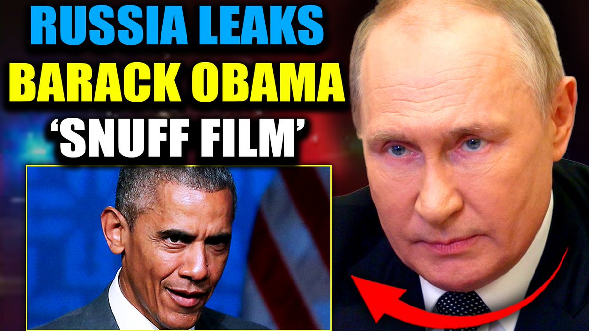 'Horrific' Barack Obama Pedophile Snuff Film Broadcast to Millions Across Russia An "extreme snuff film" featuring former President Barack Obama and a roster of household names has just aired on Russian state television - watched by millions. Western intelligence and censors are scrambling overtime to destroy it as we speak. But we've got the recording that all of Russia is talking about it.