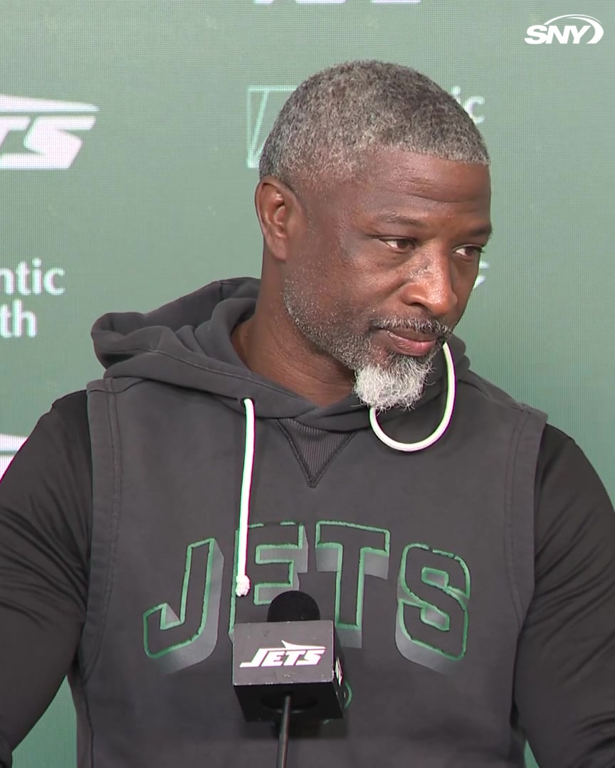 "Yeah, we know each other - it's a game that we're going there to win. It doesn't matter who it is." Aaron Glenn on facing Robert Saleh and the Titans in Week 1:
