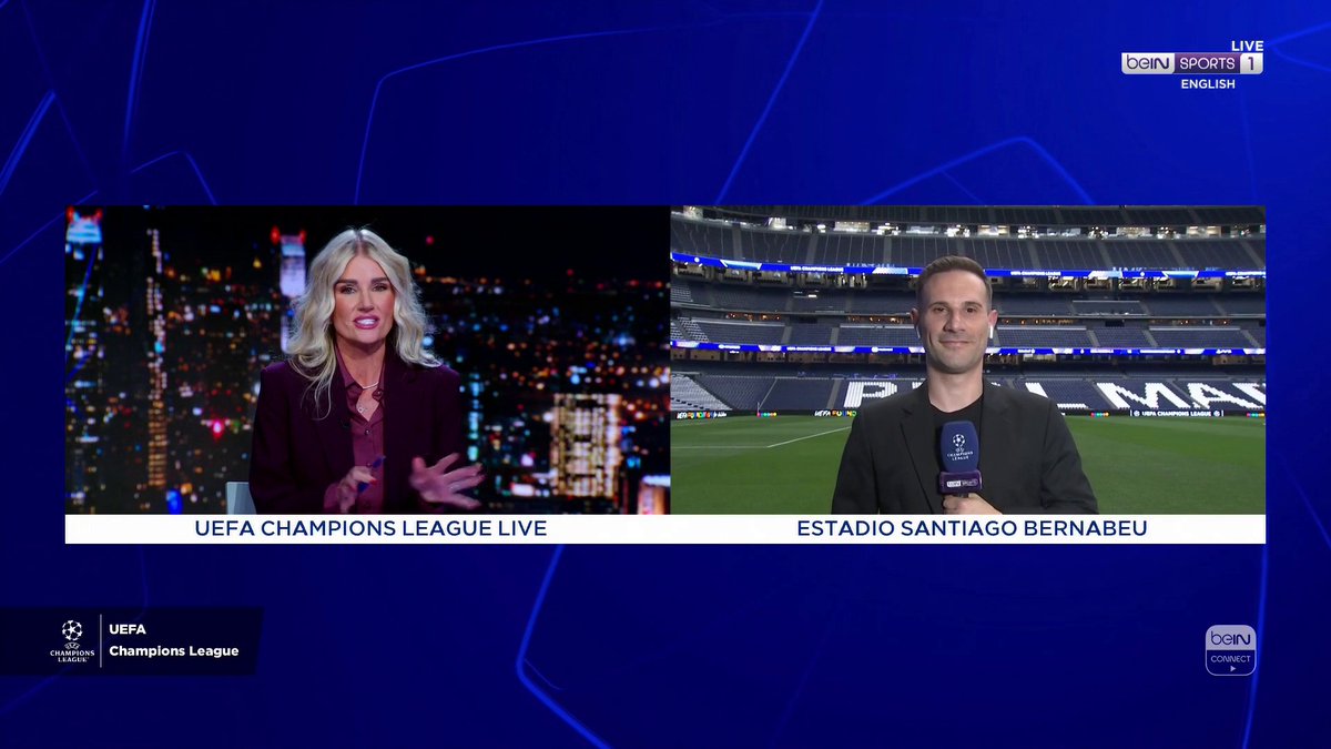 ๐ Santiago Bernabรฉu "If he can pull off a Champions League with Real Madrid, it would be one of the great football stories!" Kaylyn Kyle and Adriano Del Monte look ahead to Mourinho's #UCL return!