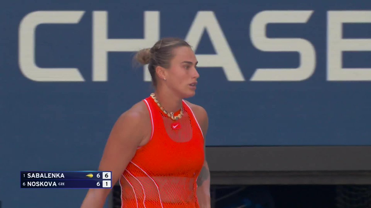 The tiebreak queen strikes again 👑 Aryna Sabalenka has now won 22 of her last 23 tiebreaks at Grand Slam level.