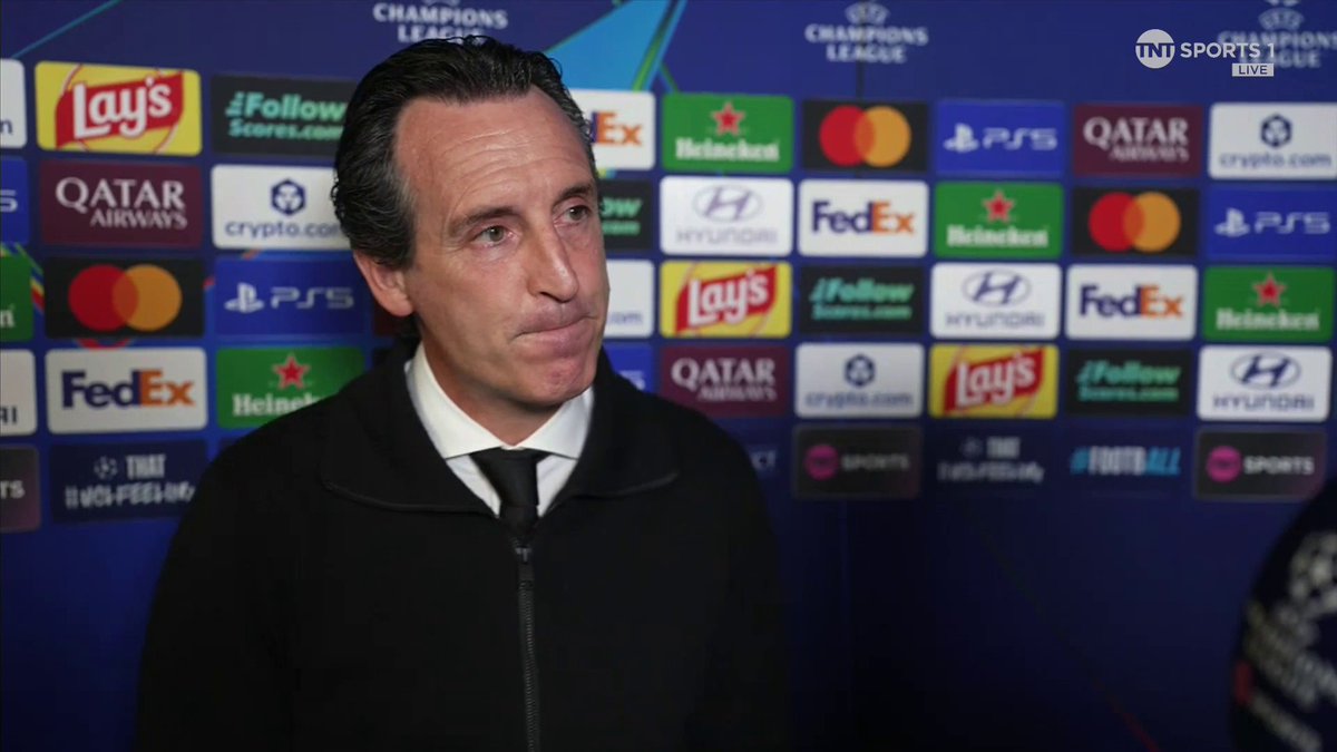 “This is a good test and challenge for us today.” 💪 Aston Villa boss Unai Emery looks ahead to their Champions League clash with Club Brugge. 🎙️ Liam MacDevitt | 📺 Watch live on TNT Sports & HBO Max