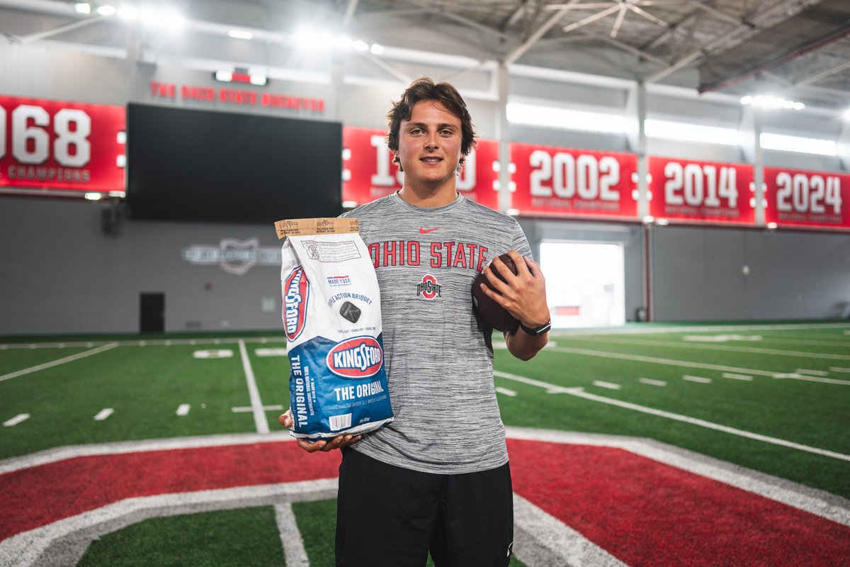 From burgers at family football tailgates to his brother's carne asada, Julian Sayin knows some of the best memories are made around the grill. 🌰🔥 Hear why he believes good things take time in Savor the Moment presented by Kingsford. #GoBucks #KingsfordSponsor