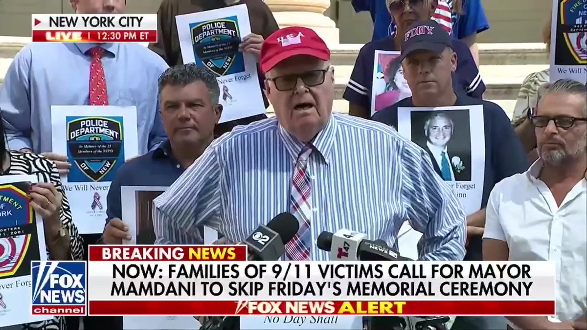 "Mamdani, do us all a favor and just stay home!" Catholic League President Bill Donohue unloads on Mayor Zohran Mamdani over his past remarks about 9/11, calling him a "disgrace to veterans" and telling him to stay away from the upcoming 25th anniversary memorial ceremony. Donohue joins families of 9/11 victims to call for Mamdani to skip Friday's memorial ceremony.