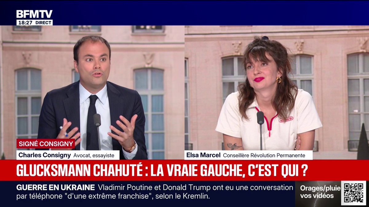 SIGNÉ CONSIGNY - Glucksmann chahuté: "À gauche, on n'est jamais assez à gauche", analyse Charles Consigny, essayiste