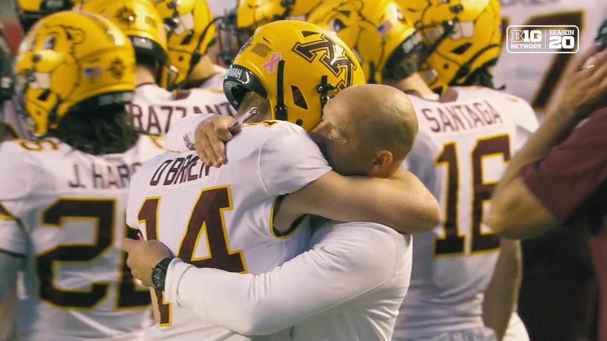 "What nobody knew... was that history was about to be made, the kind of history that our hearts and memories won't let us forget." Gene Wojciechowski recounts then-four-time cancer survivor Casey O'Brien's inspiring Minnesota Football debut in 2019 🫶