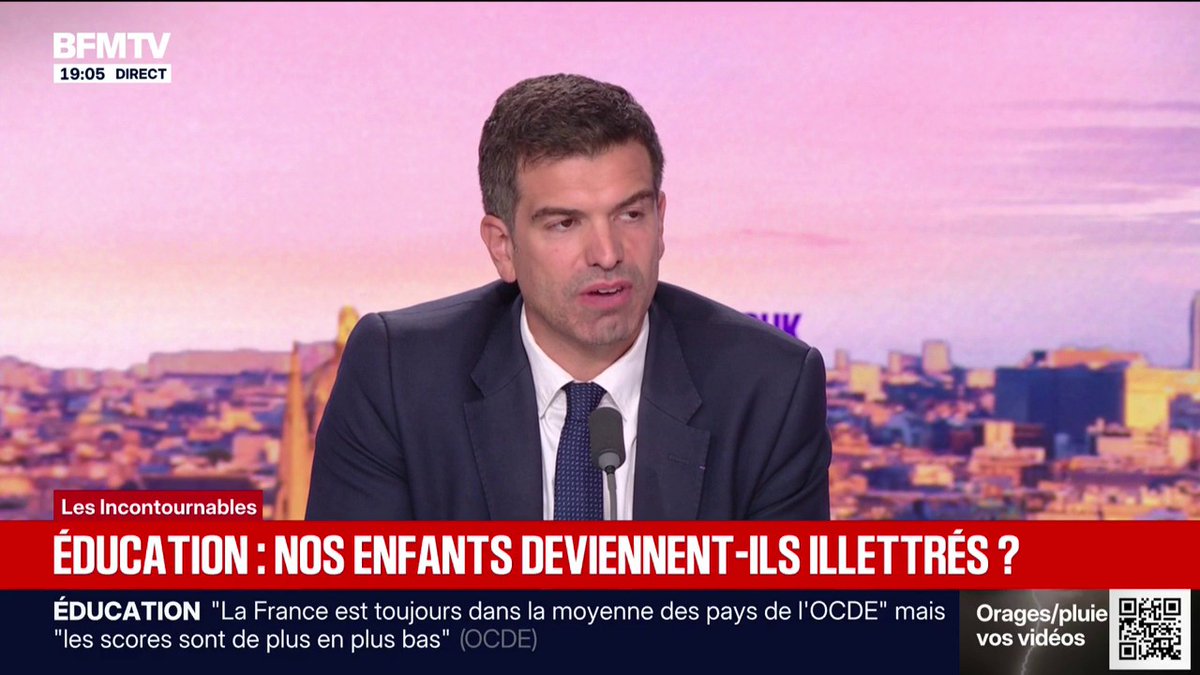"Si on ne fait pas exploser cette carte scolaire, on va continuer à broyer des vocations", estime Jonas Haddad, porte-parole adjoint "Les Républicains"