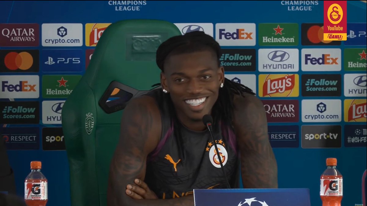 Rafael Leao: "Önemli sakat oyuncularımız var. Fakat Galatasaray'ın çok iyi bir kadrosu var, galip gelebiliriz."