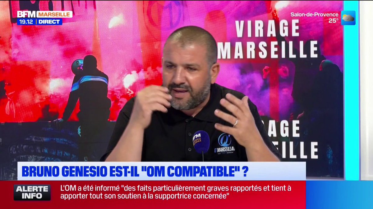 Omar Keddadouche sur Virage Marseille s'exprime sur Mc Court et une vente du club marseillais : "Mais qui nous veut ? L'OM, c'est devenu le marché du soleil ... le temple de la contraçon à bas prix"