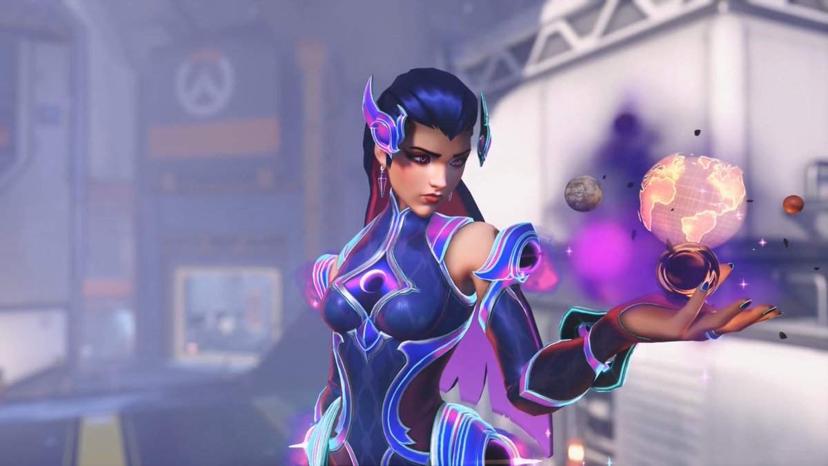 New #Overwatch Widowmaker Dancer Mythic Mythic Skin Hero Selection Animation 🪐