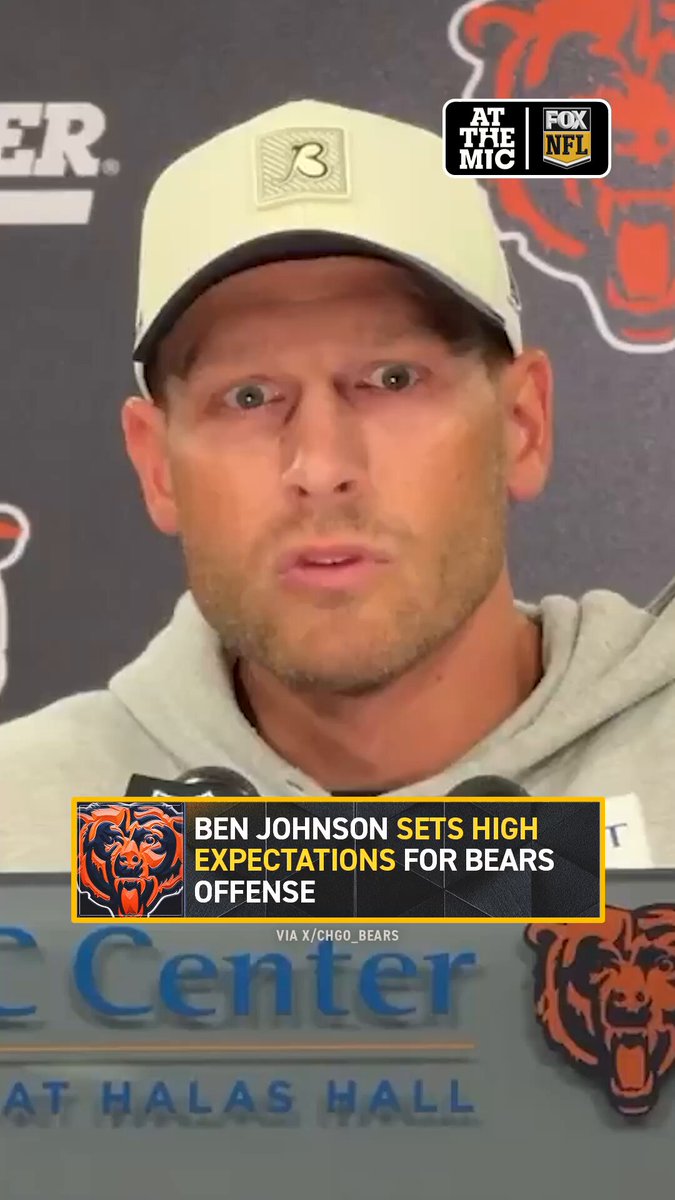 What are your expectations for Ben Johnson and the Bears’ offense this season? (Via CHGO Bears)