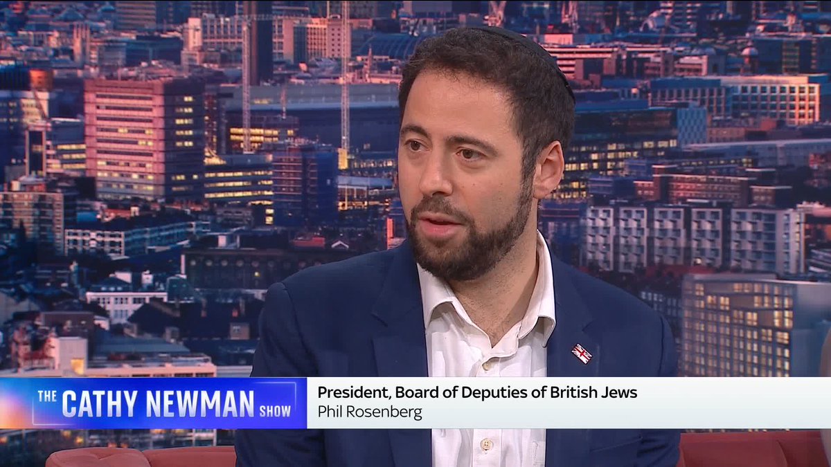 It's a "difficult day" for people who care about UK-Israel relations and the two-state solution, the president of the Board of Deputies of British Jews tells @CathyNewman. Israel says it'll close the UK consulate in East Jerusalem in response to sanctions on Israeli settlers.