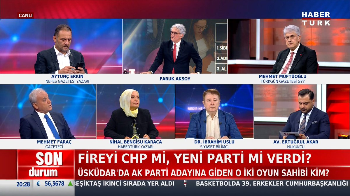 📌Üsküdar Belediyesi AK Parti'ye geçti: Fireyi CHP mi YENİ Parti mi verdi? Gazeteci Mehmet Faraç (MEHMET FARAÇ) #NedirNeDeğildir’de değerlendirdi.