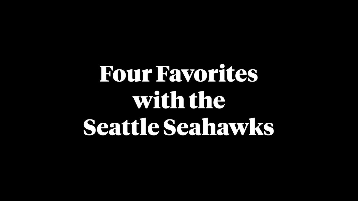 Leonard Williams, Rashid Shaheed, A.J. Barner, Abraham Lucas, Elijah Arroyo and Byron Murphy II of the Seattle Seahawks give their four favorite films. The defending Super Bowl champions Seattle Seahawks kickoff the 2026 NFL season tomorrow vs. the New England Patriots at 5pm PT on NBC Sports.