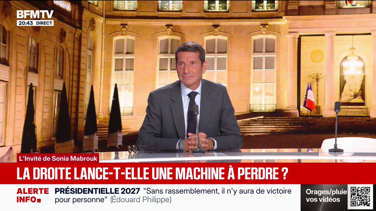 2027: David Lisnard, maire de Cannes, n'est pas candidat "par plaisir" à l'élection présidentielle