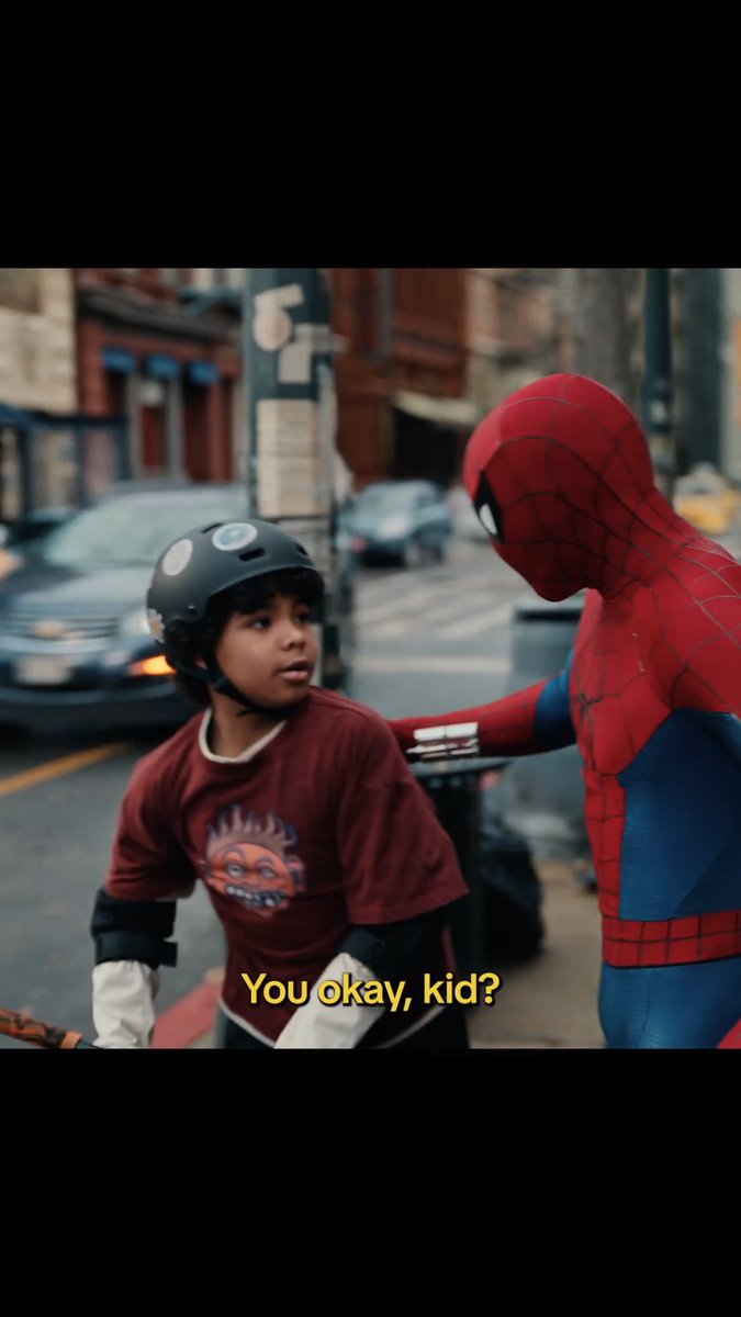 Luckiest kid…ever? #SpiderManBrandNewDay is in theatres now. Get tickets.