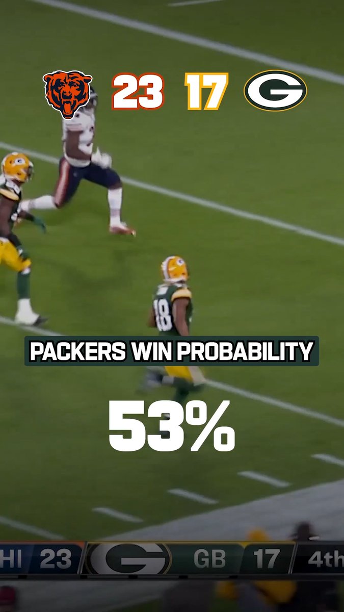 A classic Aaron Rodgers comeback occurred when these two division rivals met 🍿 Green Bay Packers