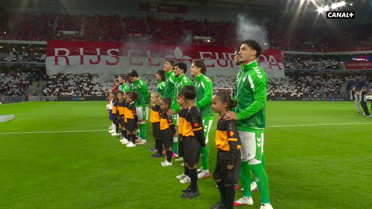 LA LIGUE DES CHAMPIONS EST DE RETOUR 🤩 LOSC / Betis c'est tout de suite sur CANAL+ 🔥 #UCL