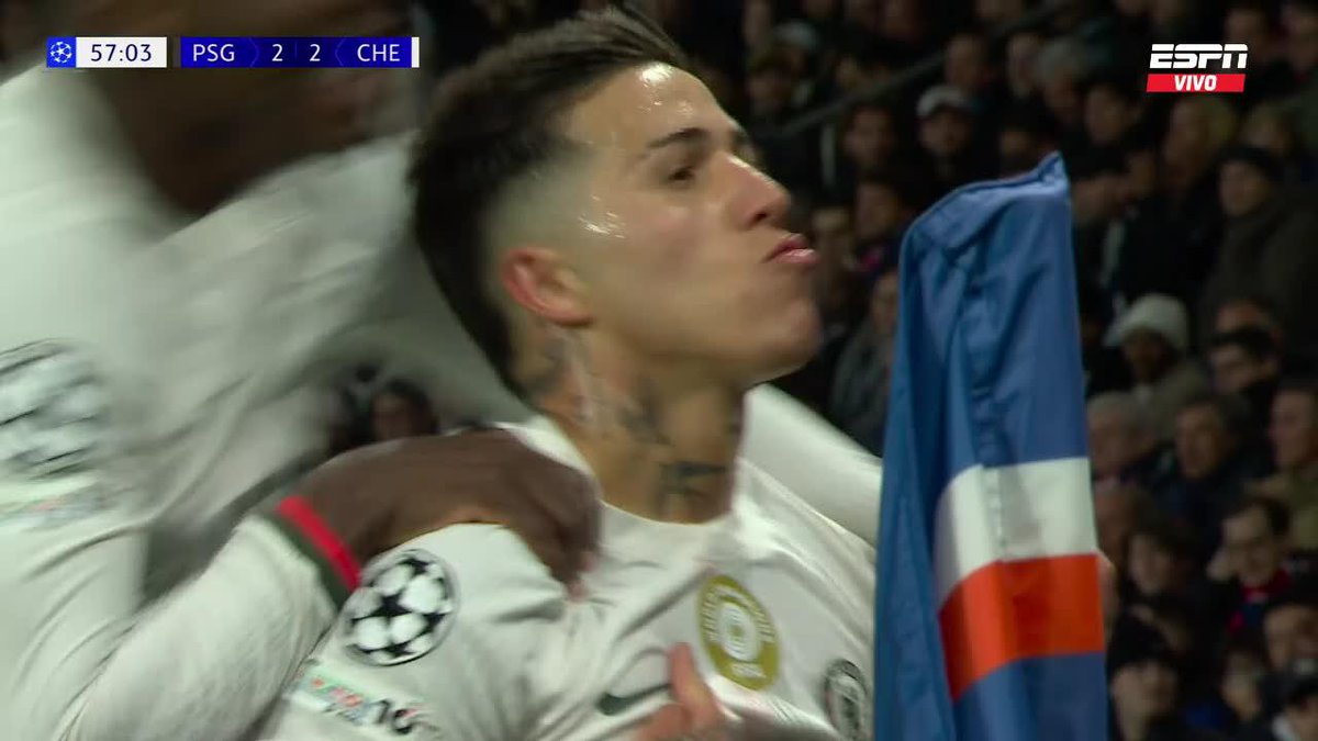 GOLAZO DE ENZO FERNÁNDEZ AL PSG POR CHAMPIONS LEAGUE 🚨🚨🚨🚨 EL MEJOR ARGENTINO DEL MUNDO.