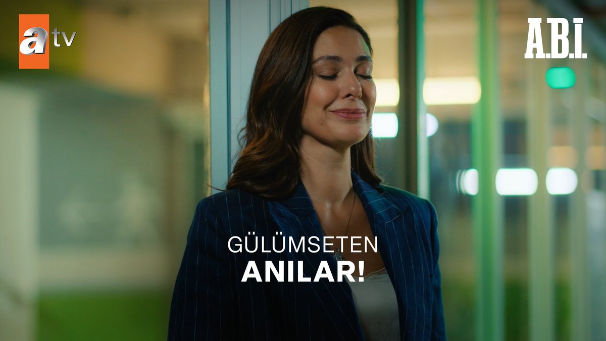 Gülümseten anılar! "Geçmiş değil bugün gibi, yaşıyorum hala seni..." 🎶🧡 #AbiDizisi atv