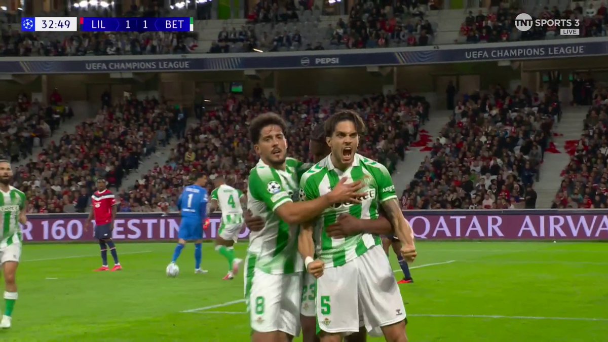 Bartra gets the equaliser. Game on 😎 📺 Watch live on TNT Sports &amp; HBO Max
