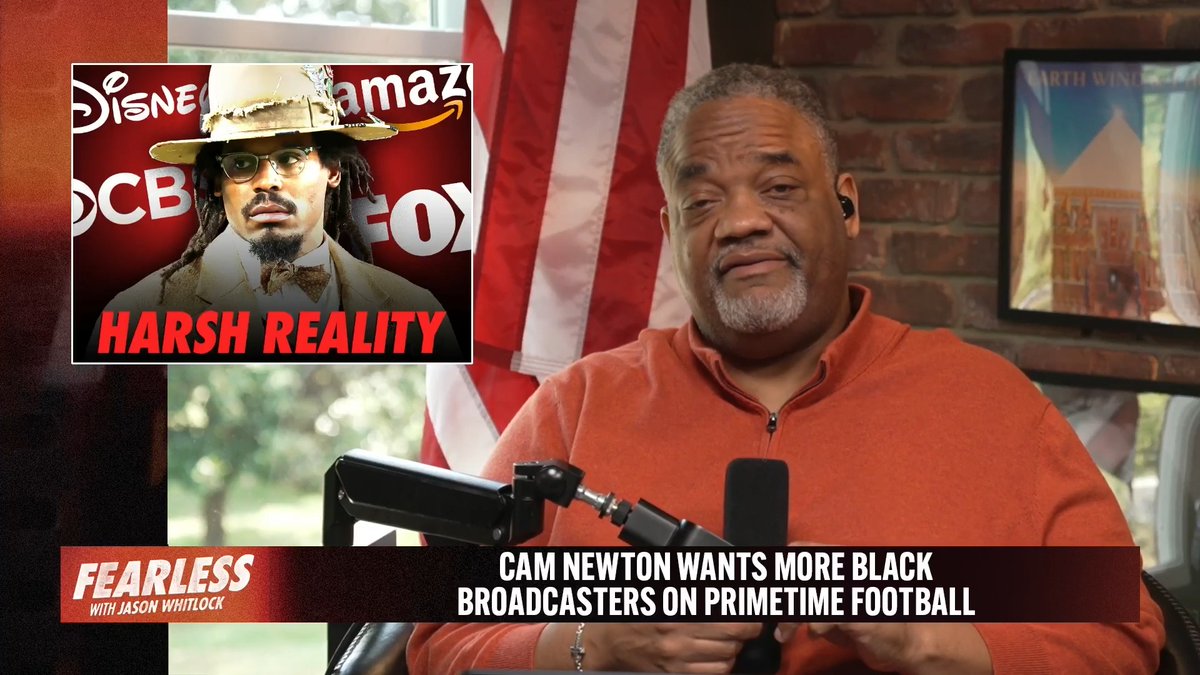 Cam Newton wonders why there isn’t more black representation in primetime NFL booths. Shannon Sharpe showed why when he broadcast his show live from a strip club.