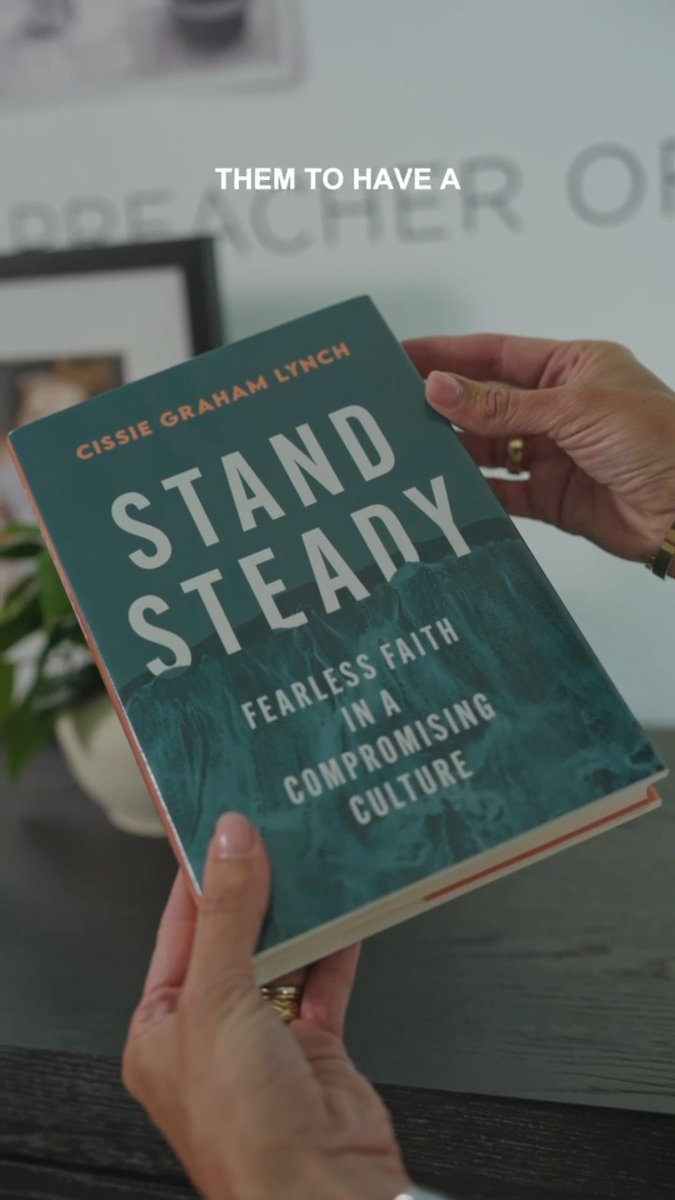 My mom used to tell me I needed to find a “steady Eddie.” I thought it was a silly phrase—never imagining it would one day help inspire the title of my book. But the story behind Stand Steady goes much deeper. It reflects the steadfast faith I watched my parents and grandparents live out through every challenge they faced. That’s the faith I want for each of us—a faith anchored in Jesus Christ and prepared for whatever storms may come.