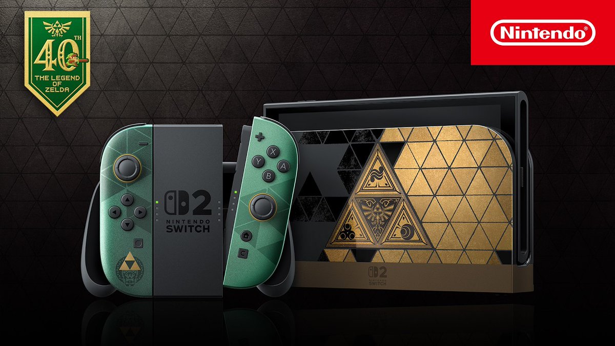 Dammit Nintendo. 😂 I absolutely do NOT need another console. Then they go and make a Zelda 40th Anniversary Switch 2. I hate how much I like this thing. Be honest: are you buying it?