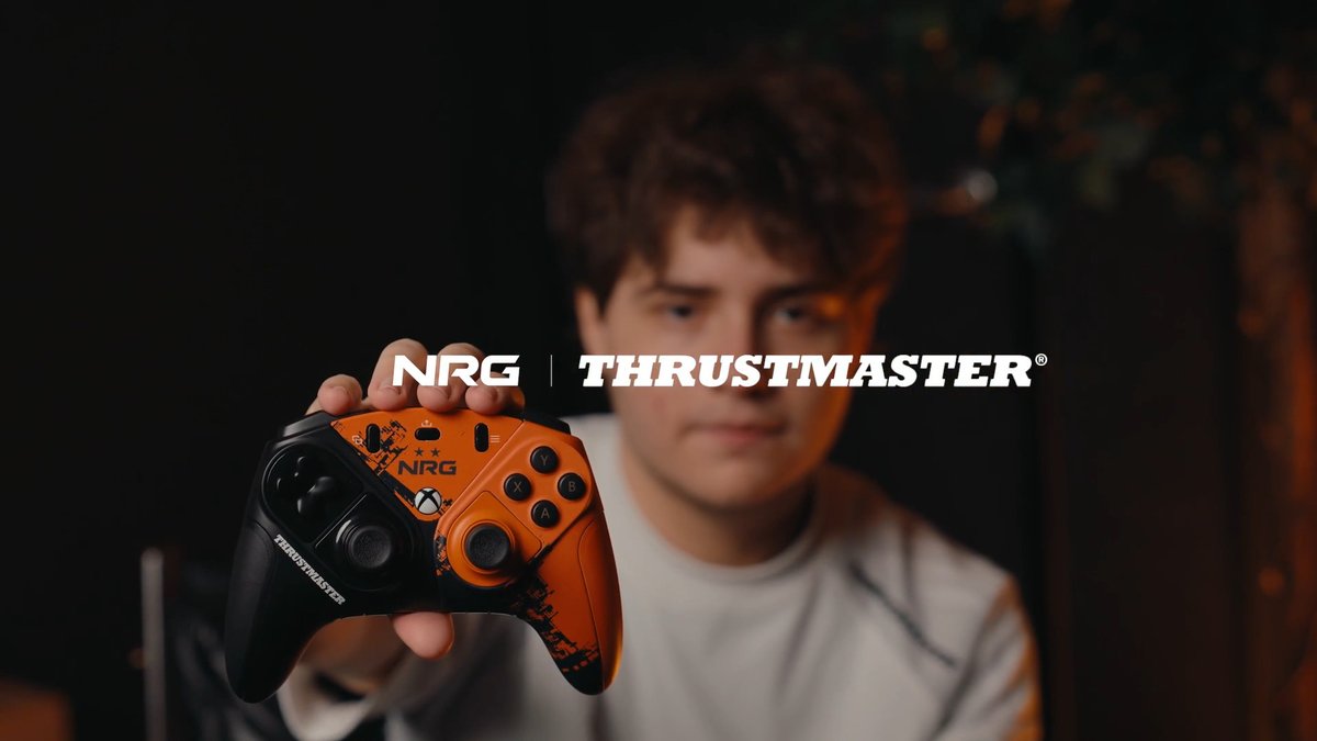 The controller of champions. Introducing the NRG x ESWAP by Thrustmaster Custom Controller.