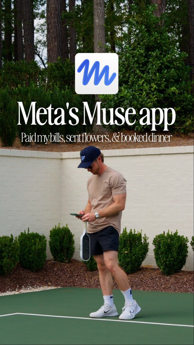 Meta gave me early access to Muse, their new personal AI agent. I did some wild things with it in my business and personal life. Genuinely super impressed with it. It just works. For example: it paid my bills, bought flowers, and booked date nights. This is what OpenClaw should have been.
