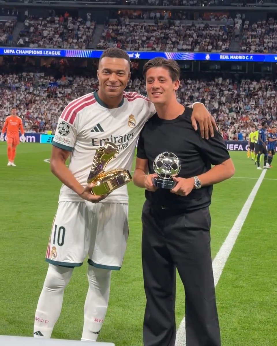 Mbappé 🏆🤗🏆 Güler #UCL