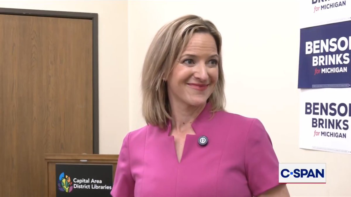 Gov. candidate Jocelyn Benson (D-MI) on Flock cameras: "I consistently say we need to allow technology to grow and enhance our lives, but not at the expense of our privacy."