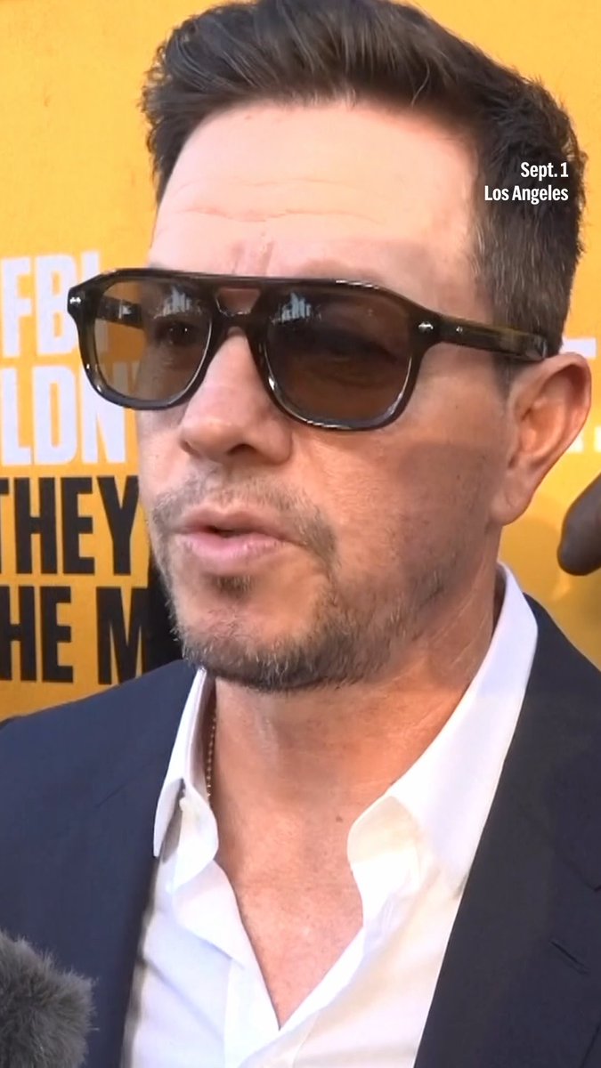 Mark Wahlberg advocates for "second chances" at the premiere of his new movie "By Any Means." #MarkWahlberg #ByAnyMeans